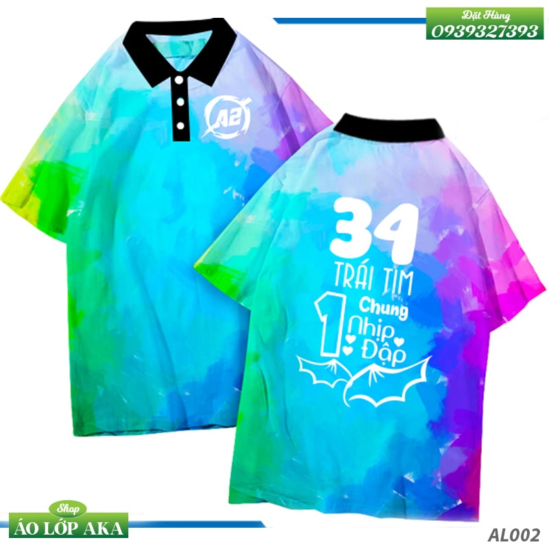 Áo Lớp Có Cổ 3D - 1