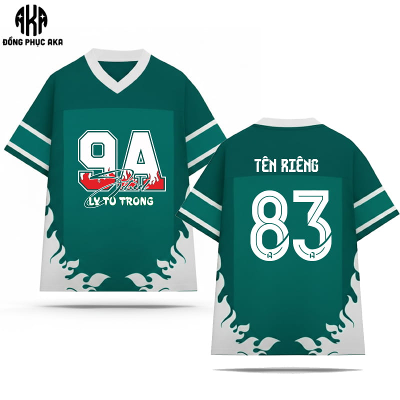 Áo Lớp Màu Xanh Lá Đậm - 2