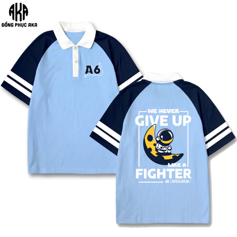 Áo Lớp Màu Xanh Thiên Thanh - 2