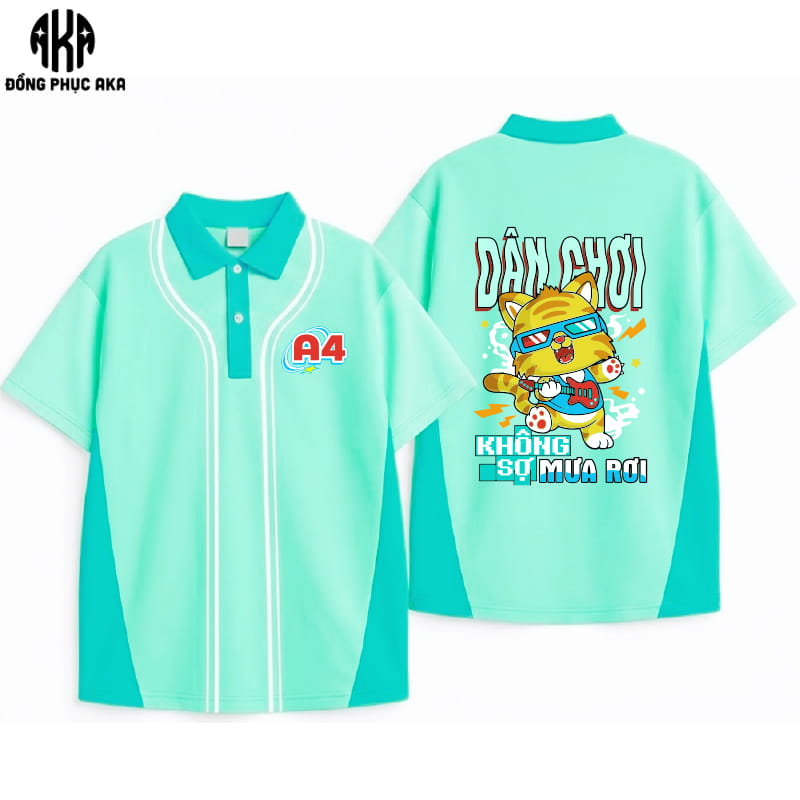 Áo Lớp Màu Xanh Ngọc - 2