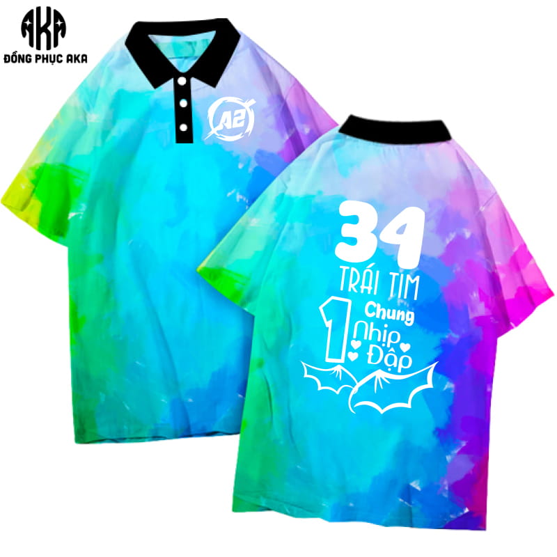 Áo Lớp Có Cổ 3D - 1