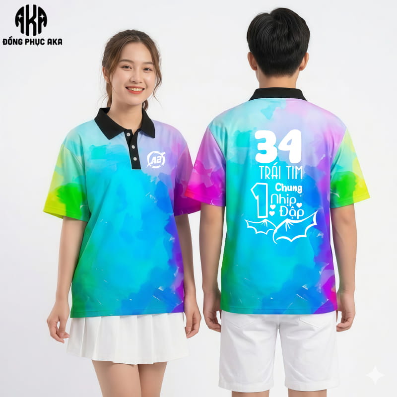 Áo Lớp Có Cổ 3D - 3