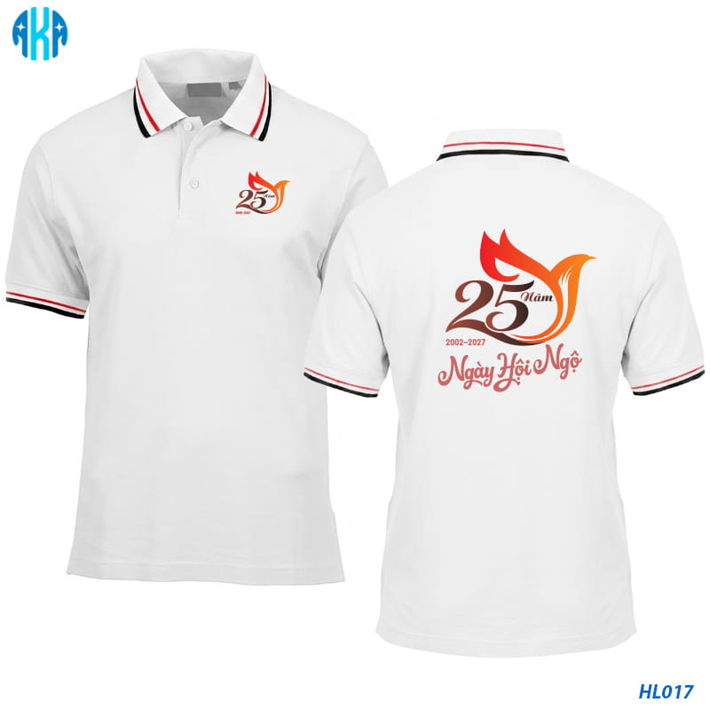 Áo Đồng Phục Họp Lớp Màu Trắng - 1