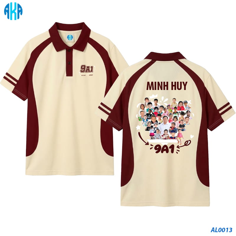 Mẫu Áo Đồng Phục Lớp Có Cổ Đẹp - 1