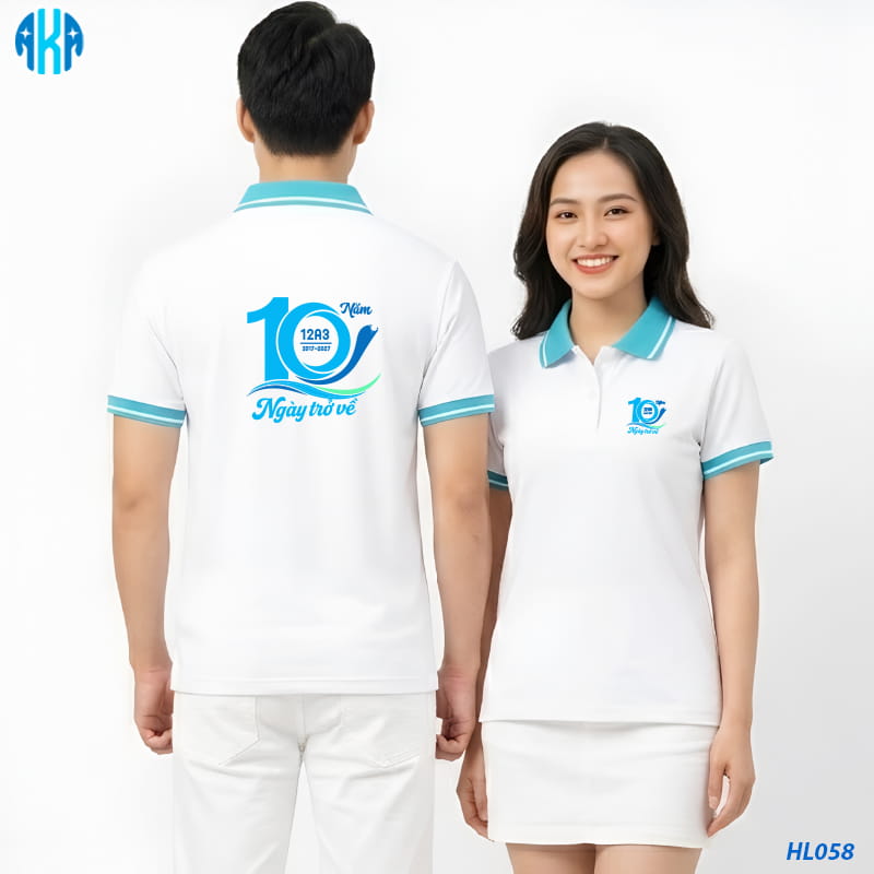 áo đồng phục kỷ niệm 10 năm ra trường, áo đồng phục họp lớp 10 năm, áo đồng phục họp lớp màu trắng, mu64 áo họp lớp màu trắng, áo đồng phục họp lớp, mẫu áo họp lớp đẹp, mẫu áo đồng phục họp lớp, áo thun đồng phục họp lớp
