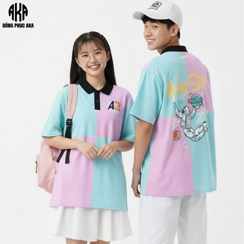 Áo Đồng Phục Lớp Cổ Bẻ