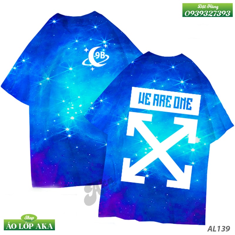 ÁO LỚP 3D GALAXY