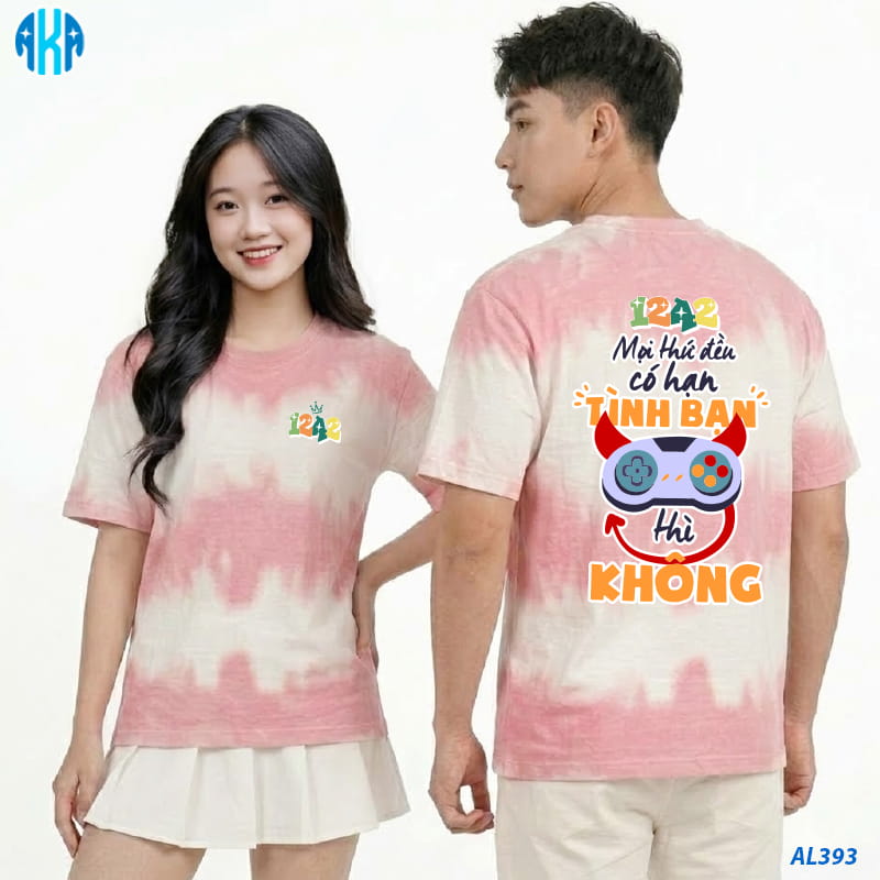 Áo Lớp Màu Loang