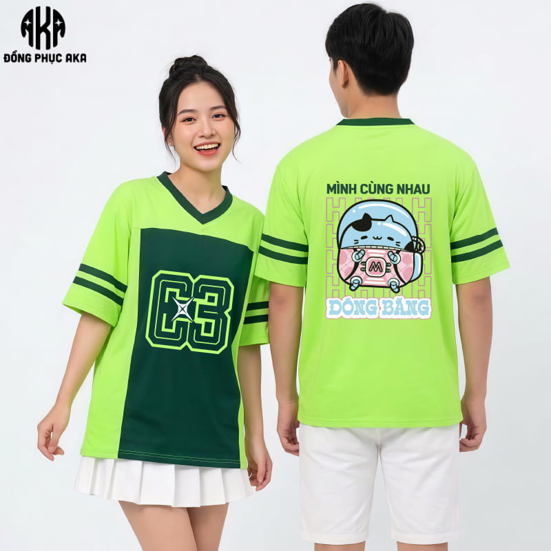 Áo Lớp Màu Xanh Chuối