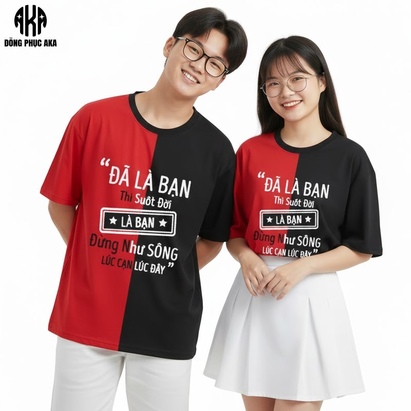 áo phông lớp, áo lớp, mẫu áo lớp, áo lớp đẹp, áo lớp màu đỏ đen, áo đồng phục lớp, mẫu áo lớp đẹp, áo phông lớp đẹp