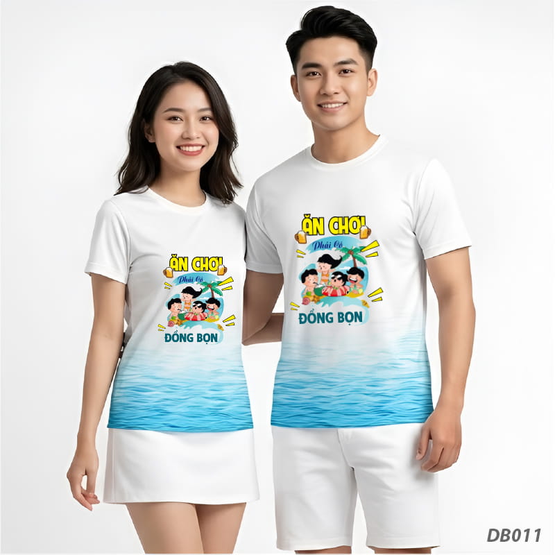 Áo Thun Đồng Phục Đi Biển