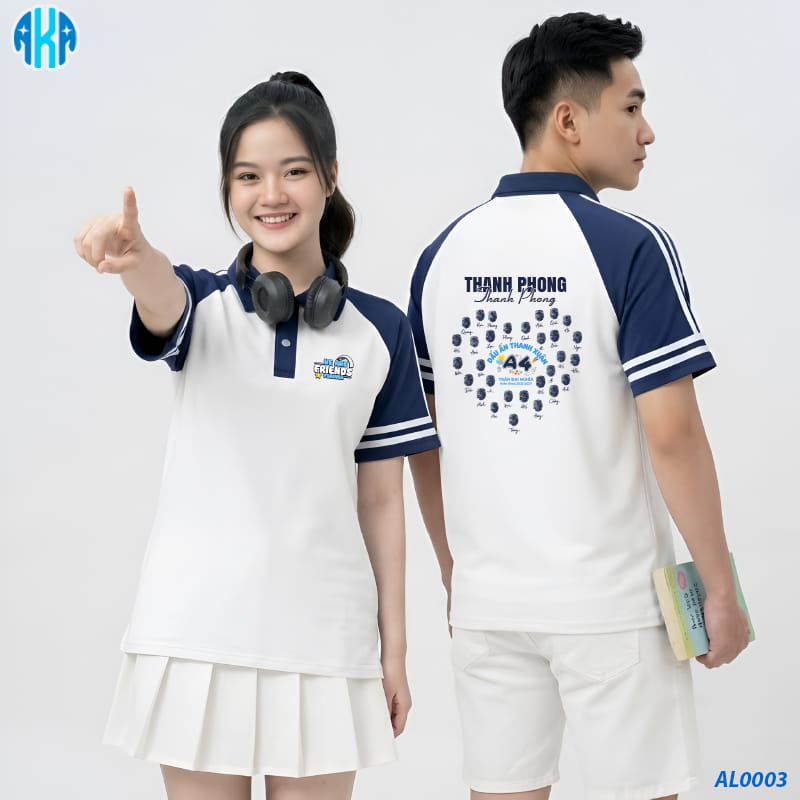 Các Mẫu Áo Lớp Đẹp Có Cổ