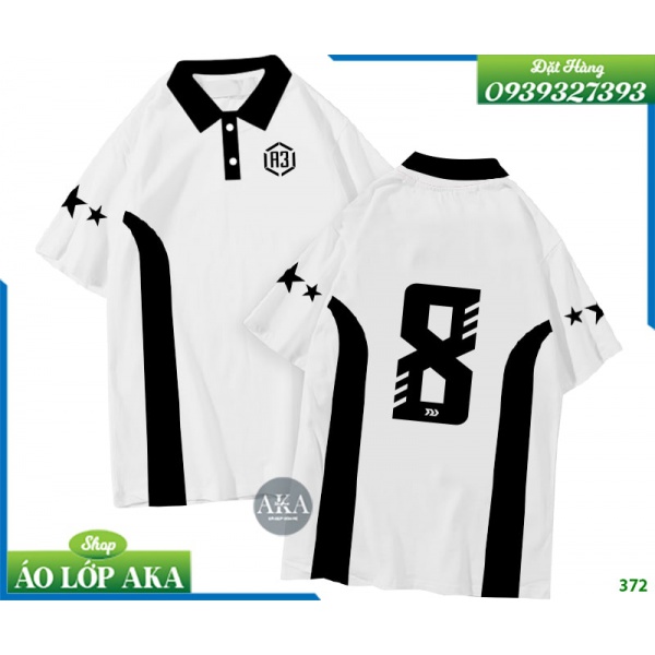 Áo Lớp Có Cổ Màu Đen - 3