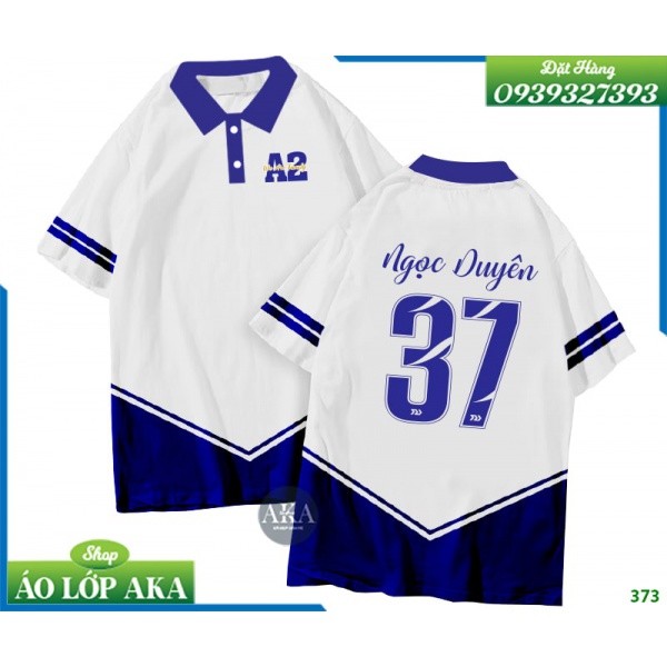 Mẫu Áo Lớp Đẹp Nhất Có Cổ - 5