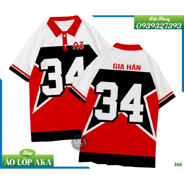 Áo Lớp Có Cổ Màu Trắng - 7